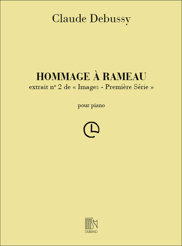 Hommage A Rameau Piano